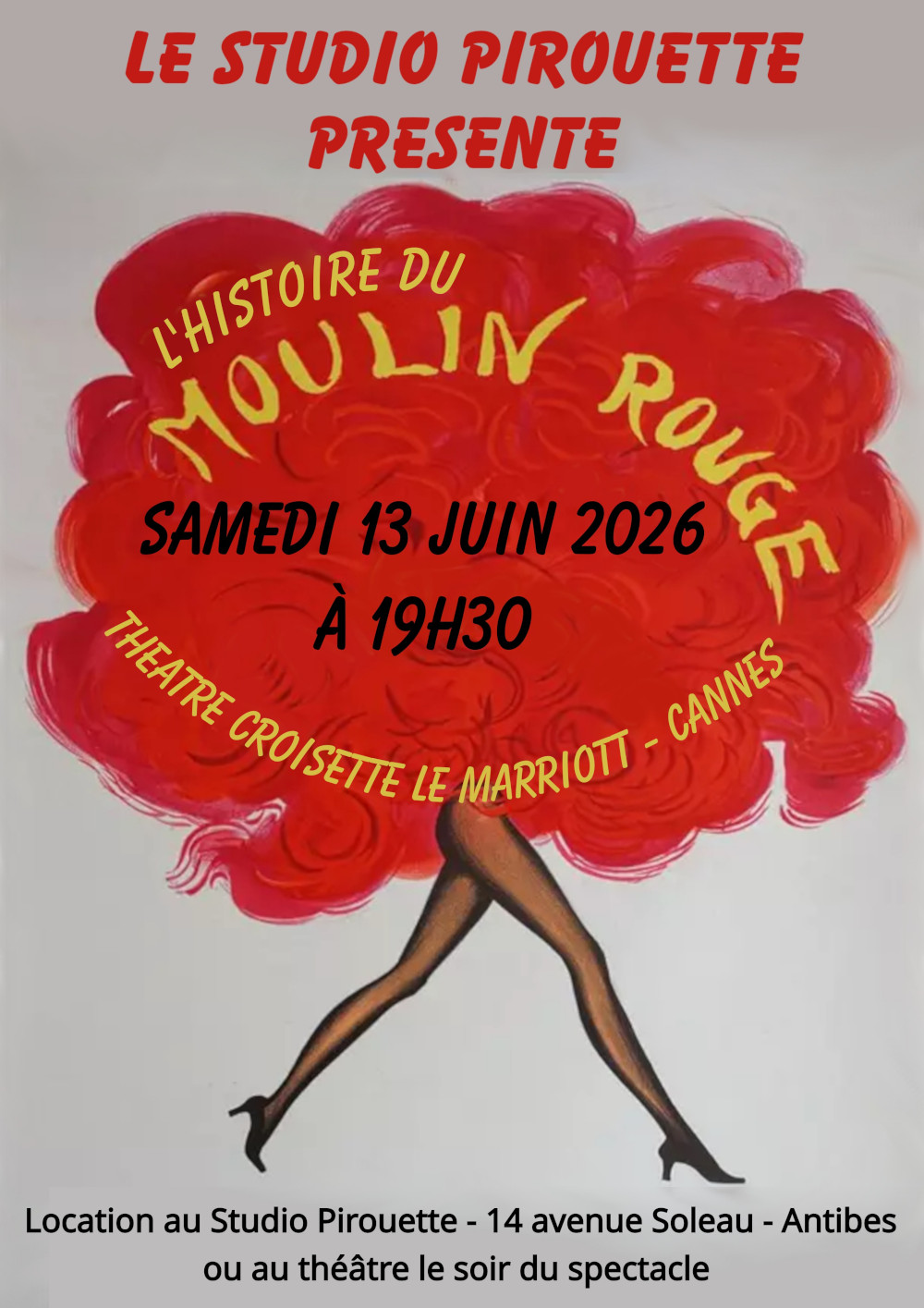 spectacle 2025 école de danse Antibes